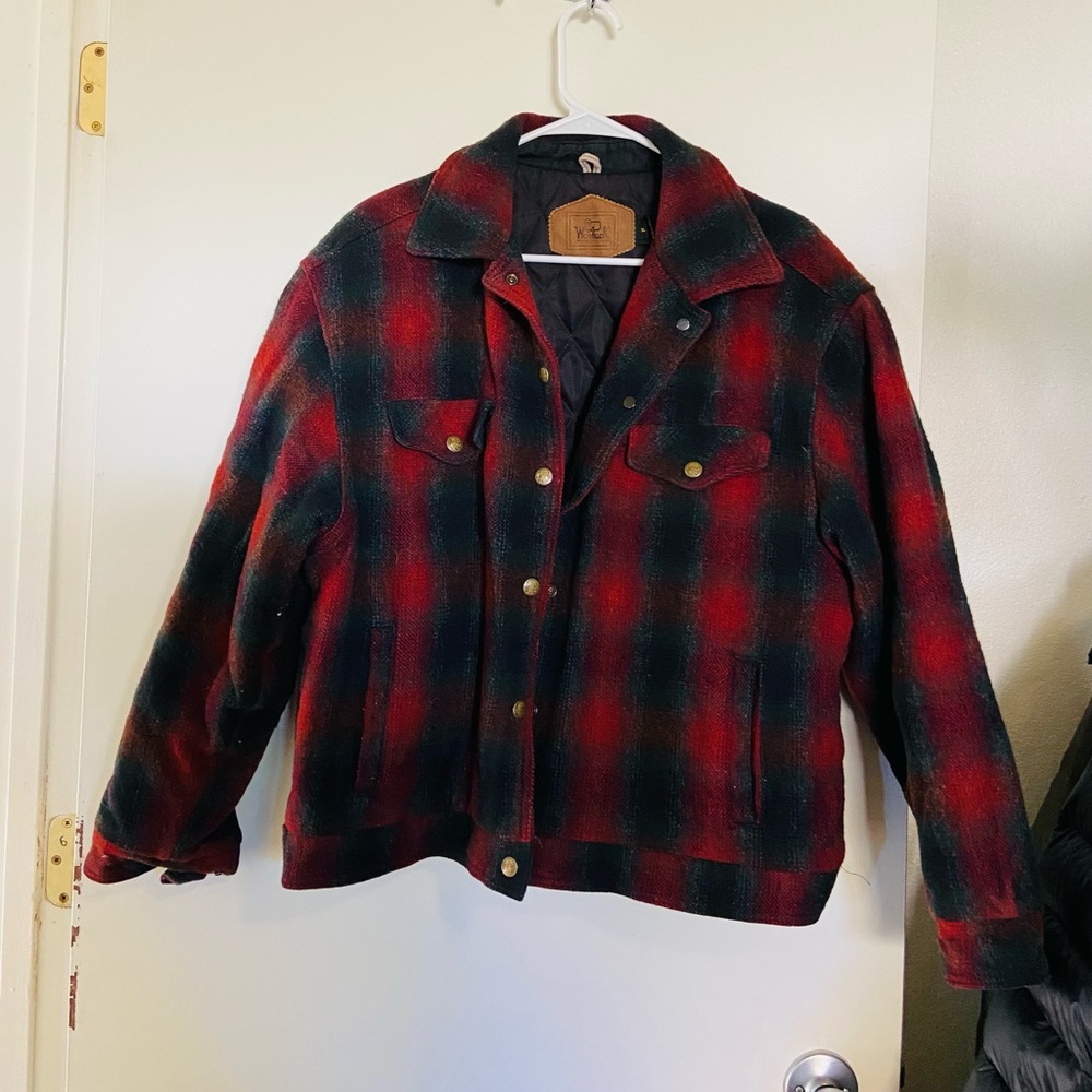 Vintage Woolrich Insulated Wool Jacket
